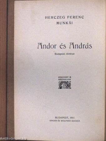 Andor és András