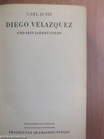 Diego Velazquez und sein Jahrhundert