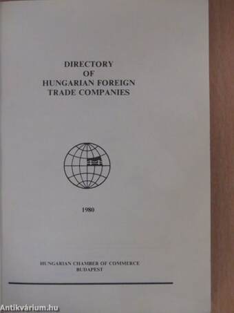 Directory of Hungarian Foreign Trade Companies 1980