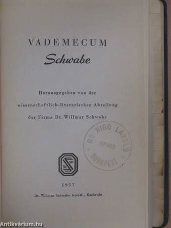 Vademecum Schwabe 