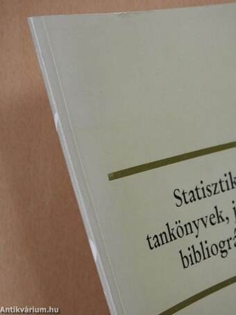 Statisztikai tankönyvek, jegyzetek bibliográfiája