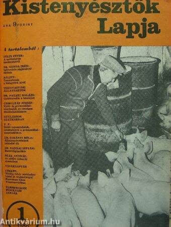 Kistenyésztők Lapja 1986. január-december