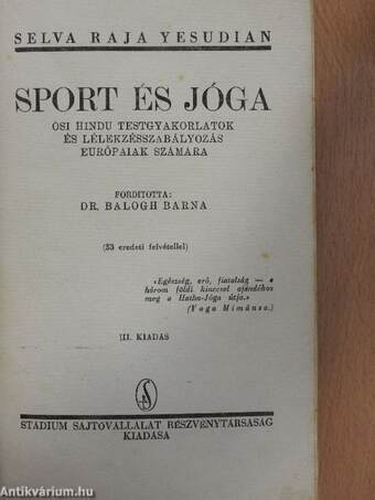 Sport és jóga