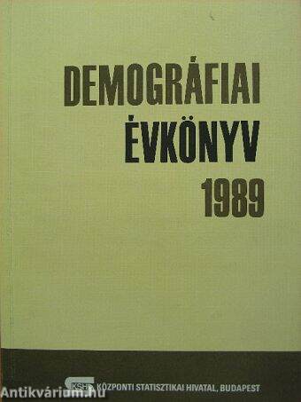 Demográfiai évkönyv 1989.