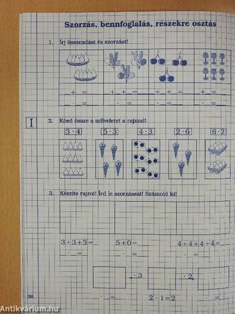 Gyakorlófüzet - Matematika 2. osztály