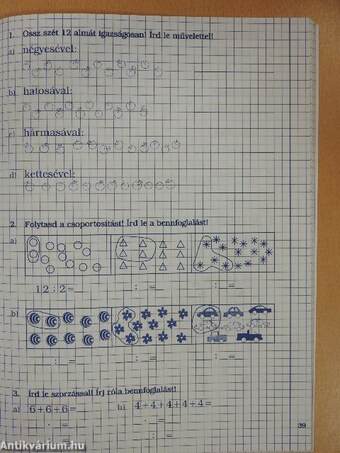 Gyakorlófüzet - Matematika 2. osztály