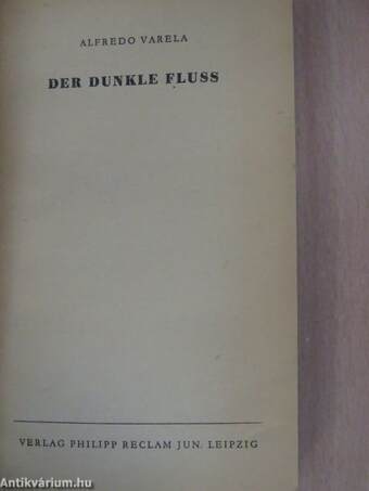 Der dunkle Fluß