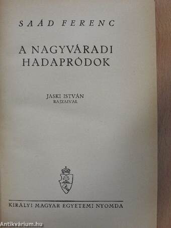 A nagyváradi hadapródok