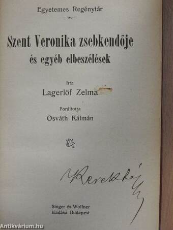 Szent Veronika zsebkendője