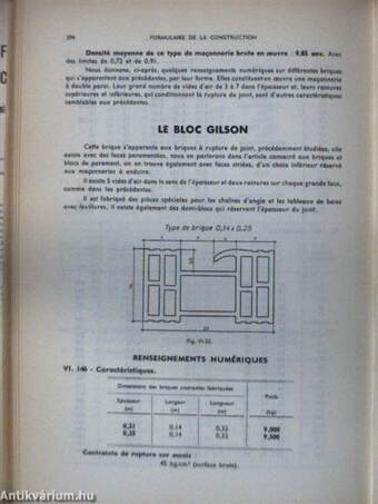 Formulaire de la Construction I.