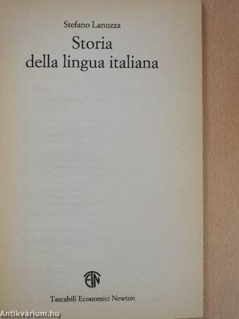 Storia della lingua italiana