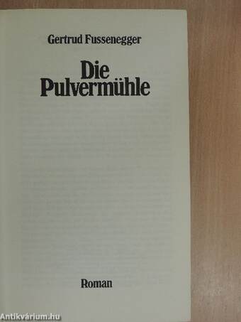 Die Pulvermühle