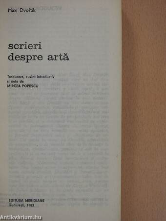 Scrieri despre arta