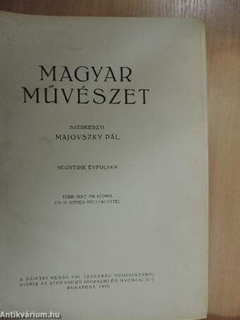 Magyar Művészet 1928/1-10.