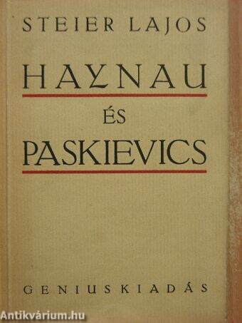 Haynau és Paskievics I. (töredék)