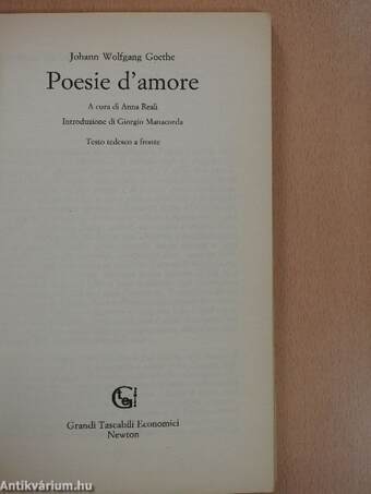 Poesie d'amore