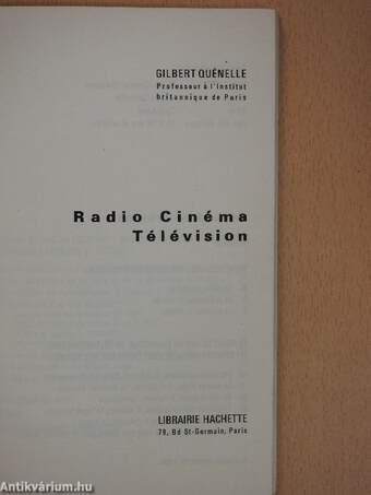 Radio, cinéma, télévision