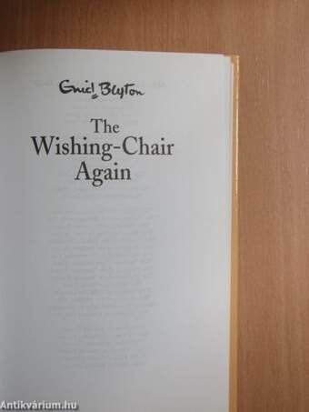 The Wishing-Chair Again