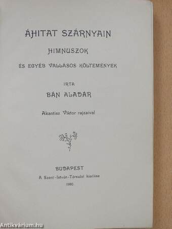 Áhitat szárnyain