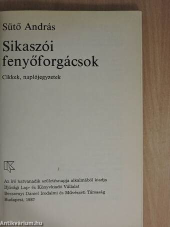 Sikaszói fenyőforgácsok