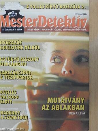 MesterDetektív 1990-1992., 1995. (vegyes számok) (25 db)