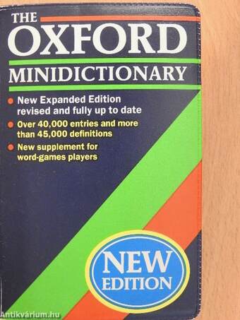 The Oxford Minidictionary