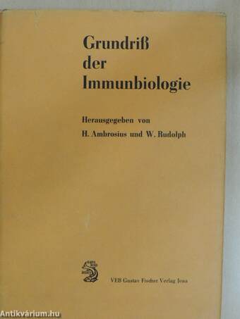 Grundriß der Immunbiologie