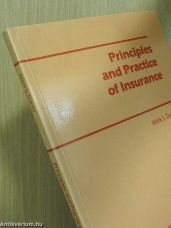 Principles and Practice of Insurance