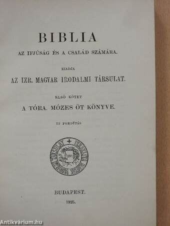 Biblia I.