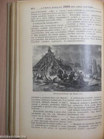 A Pesti Hirlap Nagy Naptára az 1928. szökőévre