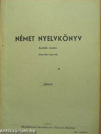 Német nyelvkönyv