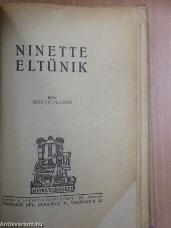 Ninette eltünik