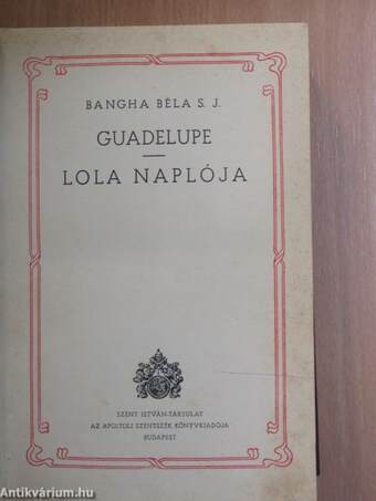 Guadelupe/Lola naplója