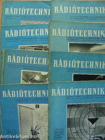 Rádiótechnika 1962. (nem teljes évfolyam)