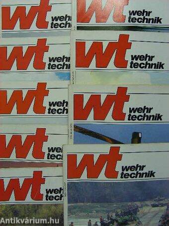 Wehrtechnik 1987. (nem teljes évfolyam)