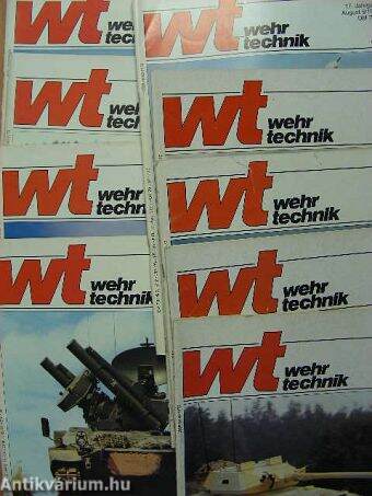 Wehrtechnik 1985. (nem teljes évfolyam)