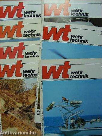 Wehrtechnik 1989-1991. (vegyes számok, 8 db)