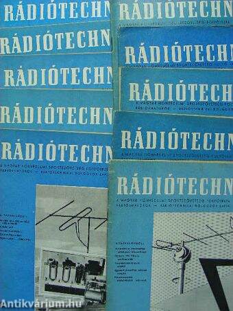 Rádiótechnika 1963. (nem teljes évfolyam)