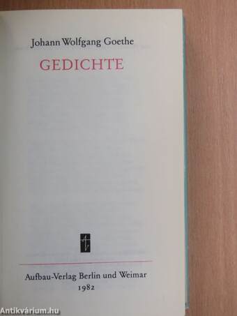 Gedichte