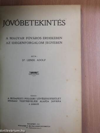 Jövőbetekintés