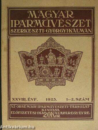 Magyar Iparművészet 1925/1-2.
