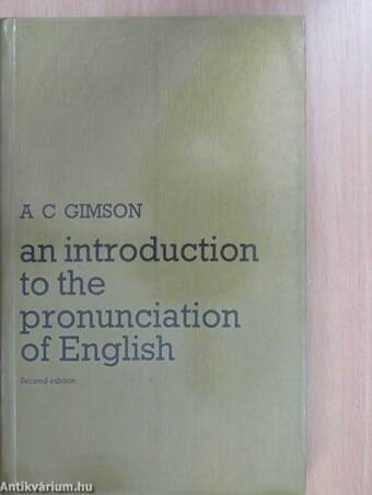 An Introduction to the Pronunciation of English