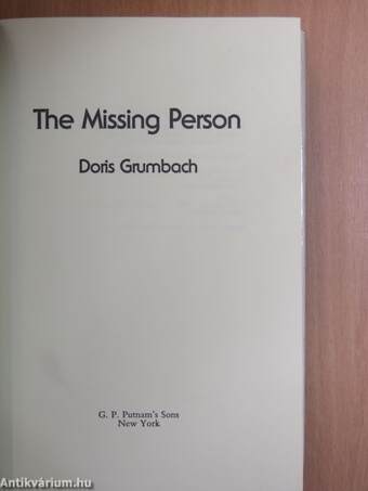 The Missing Person