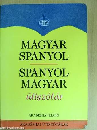 Magyar-spanyol/spanyol-magyar útiszótár