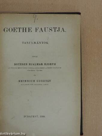 Goethe Faustja