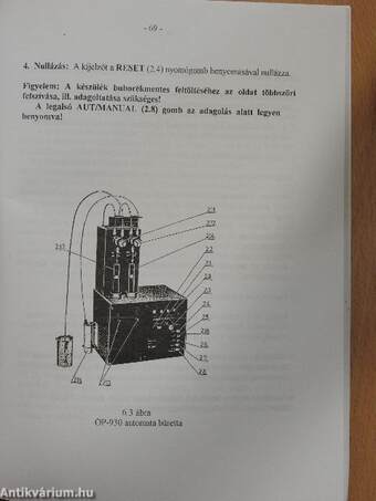 Kolloidkémiai laboratóriumi gyakorlatok