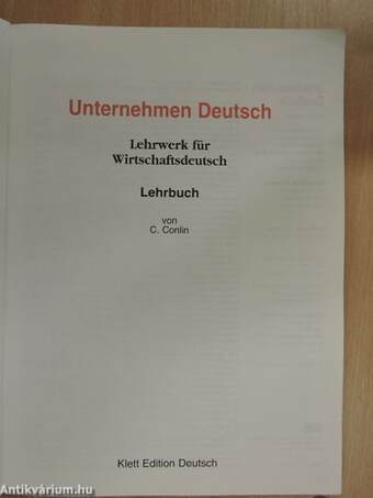 Unternehmen Deutsch Lehrbuch