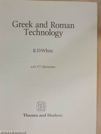 Greek and Roman Technology