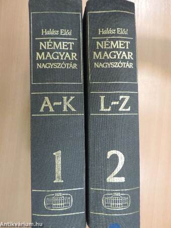 Német-magyar nagyszótár I-II.