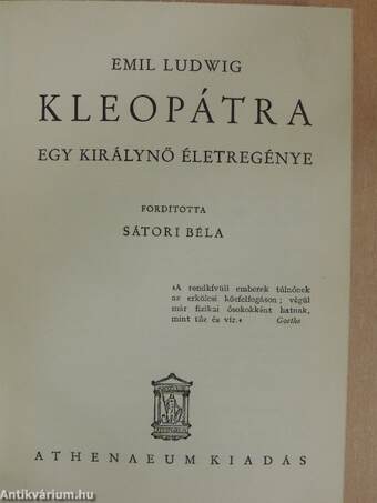 Kleopátra